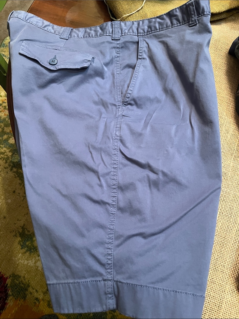 Daniel Cremieux Lavender-Blue Cargo Shorts